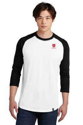 New Era® Heritage Blend 3/4-Sleeve Baseball Raglan Tee